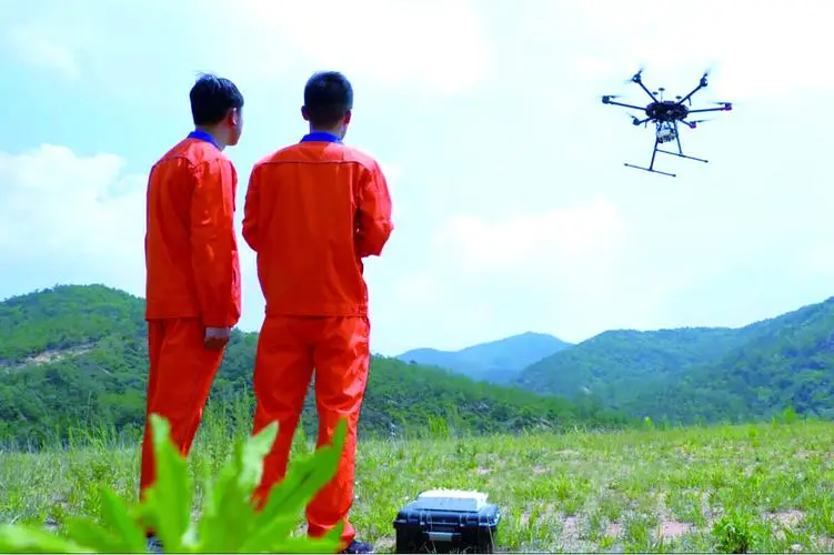 黑水无人机倾斜摄影巡检拍摄